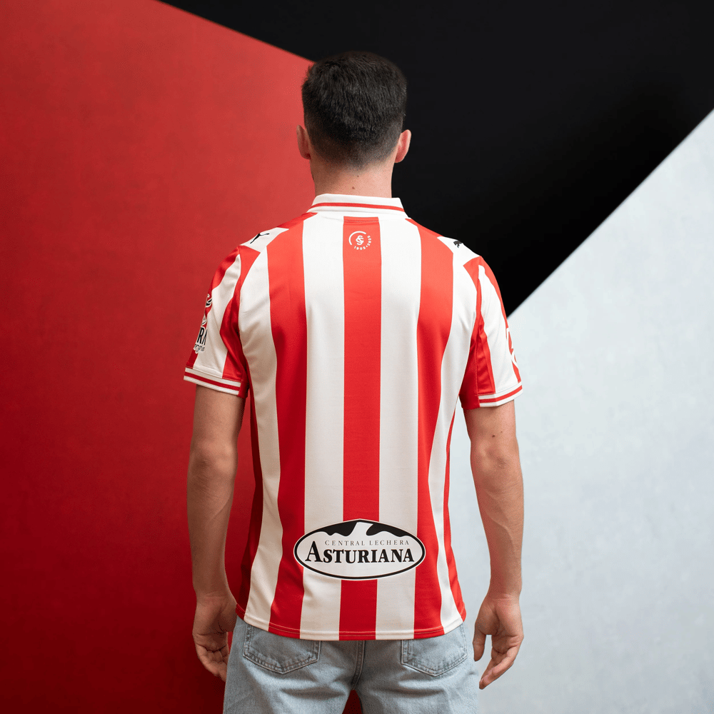 Kinder Real Sporting 2025/26 Heimtrikot