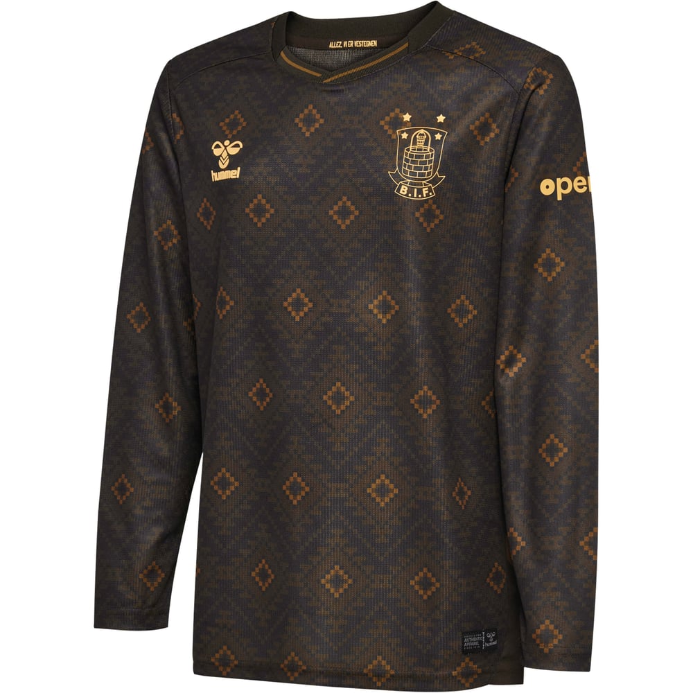 Kid's Brøndby IF 2025/26 Third Long Sleeve Shirt
