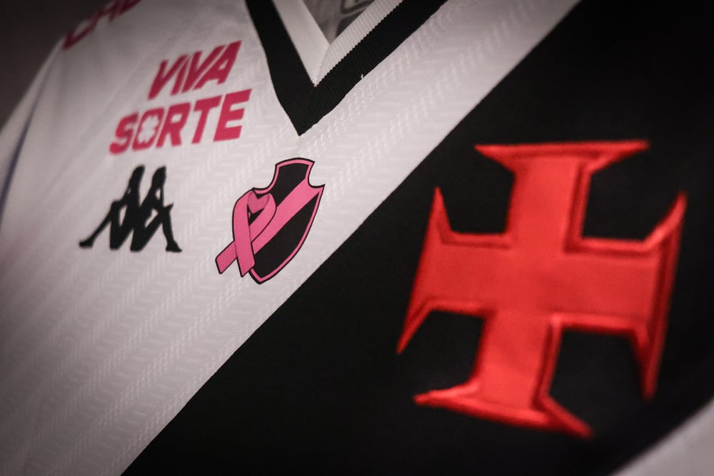 Men's Vasco 2025/26 Third Pink October Shirt