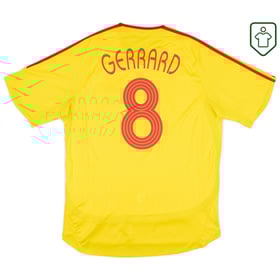 Men's Liverpool 2006/07 Away Retro Shirt Gerrard #8