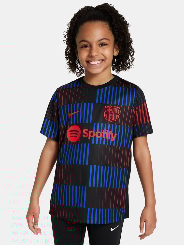 Kinder FC Barcelona 2024/25 Auswärts Prematch Trikot