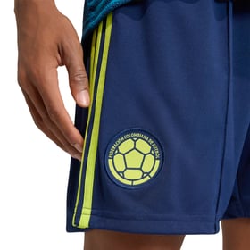 Shorts de visitante Colombia 2026 Copa del Mundo niño