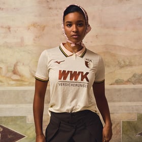 Damska Koszulka FC Augsburg 2025/26 Specjalna z Długim Rękawem - Krem