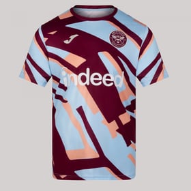 Damen Brentford 2025/26 Drittes Vor dem Spiel Trikot - Blau