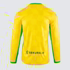 Herren Norwich City 2024/25 Heim-Langarmshirt