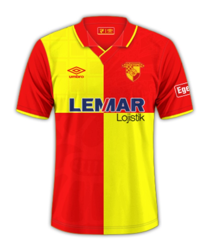 Damen Göztepe 2023/24 Heimtrikot