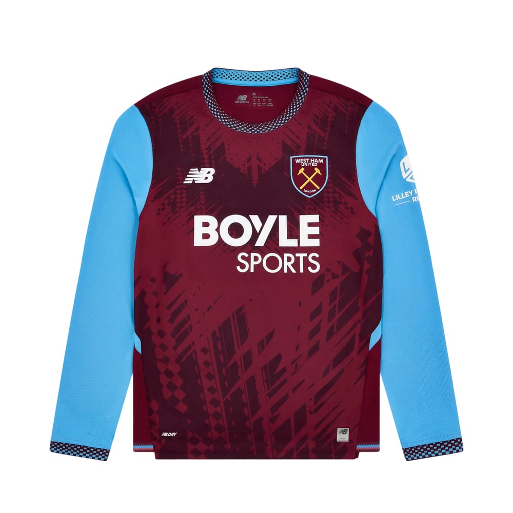 Maglia Home a Maniche Lunghe West Ham United 2026/27 Uomo