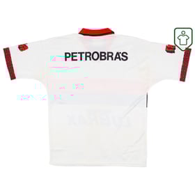 Herren Corinthians Paulista Auswärts-Retro-Trikot 1995/96