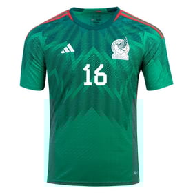 Héctor Herrera #16 Mexiko Heimtrikot Weltmeisterschaft 2022