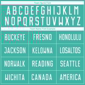 Aqua Uniform Sublimation White Jersey Soccer Custom