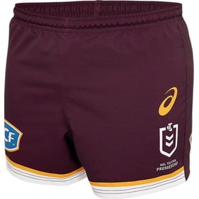 Kid's Brisbane Broncos 2024 Home Shorts