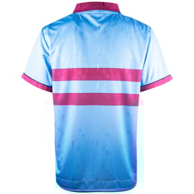 Herren West Ham United 1995 Jubiläums Auswärts Retro Shirt - Himmelblau