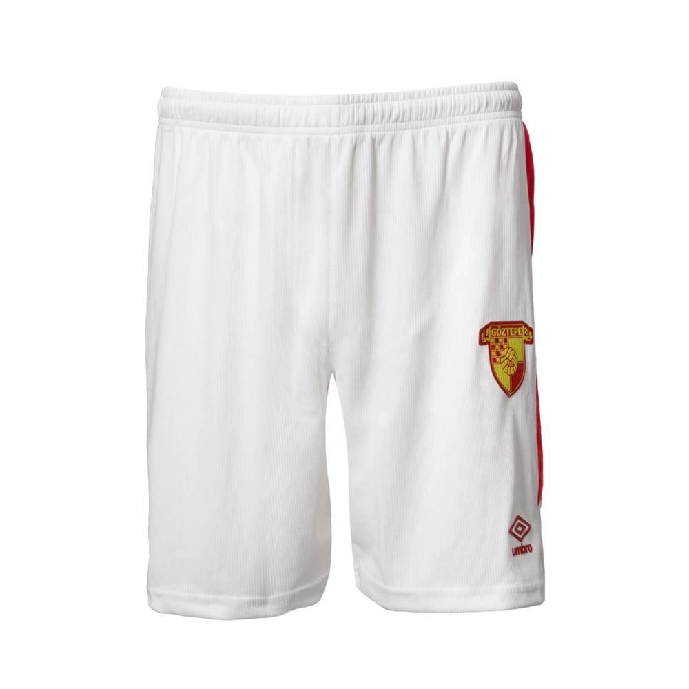 Kinder Göztepe 2024/25 Dritt Authentic Matchshorts - Weiß