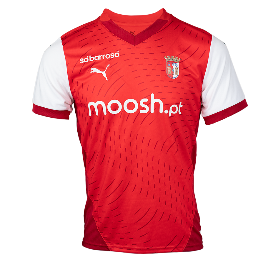 Men's SC Braga 2024/25 Home Shirt