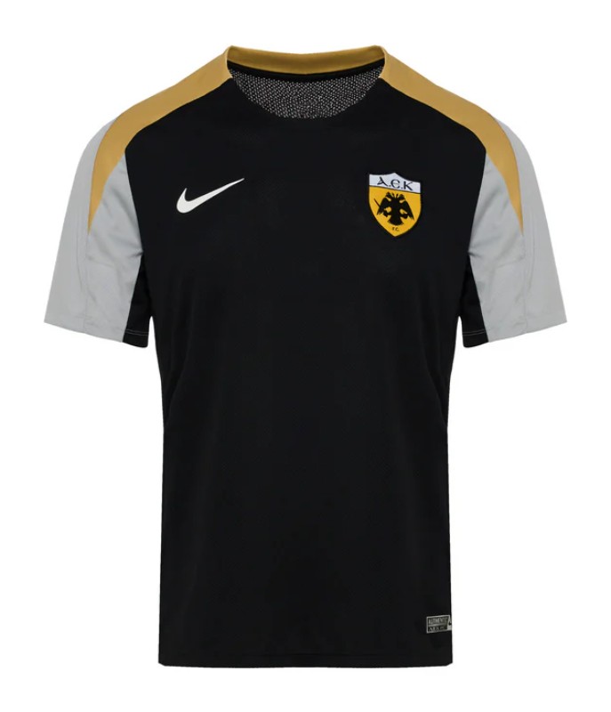 Kid's AEK Athens 2024/25 Third Authentic Training Shirt - Gold