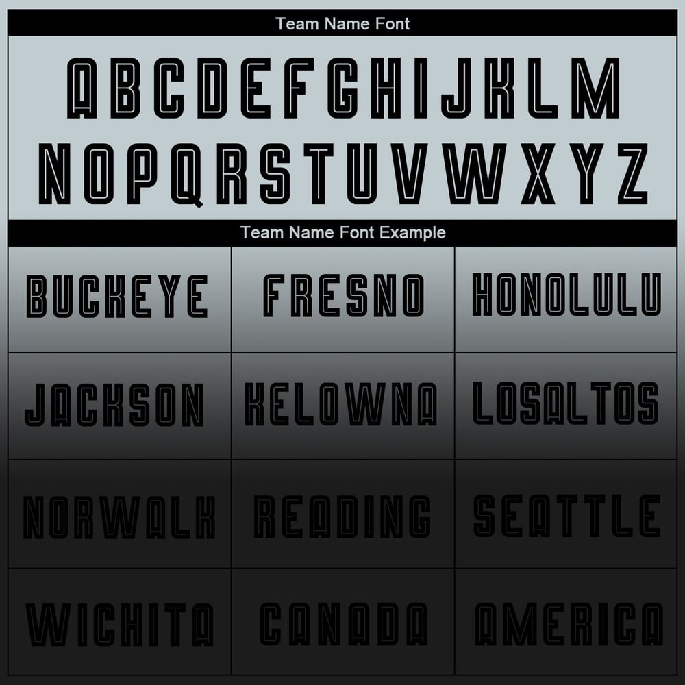 Fade Sublimation Long Black Silver Uniform Jersey Fashion Sleeve Soccer Custom