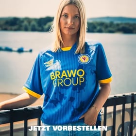 Damen Eintracht Braunschweig 2025/26 Auswärtstrikot