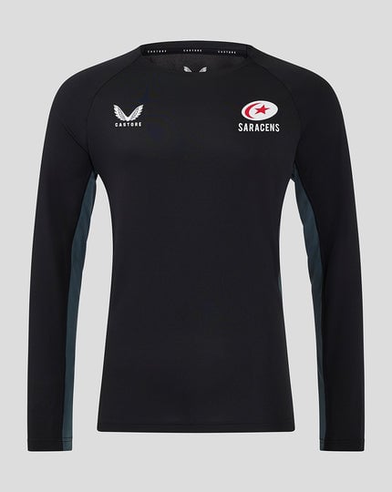 Kid's Saracens 2024/25 Third Long Sleeved Training Shirt