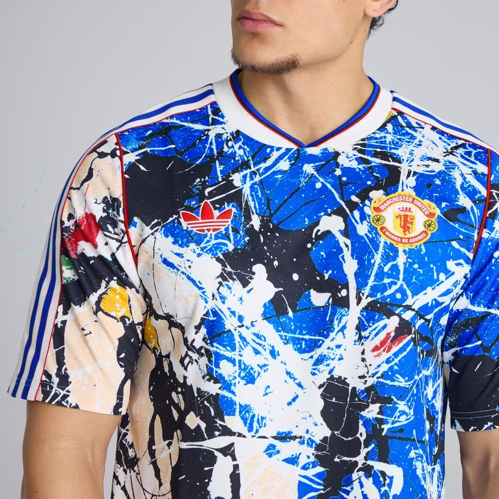 Camiseta Stone Roses Manchester United 2025/26 para hombre