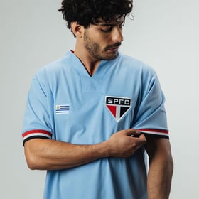 Maillot Homme São Paulo Collection Idoles Uruguay Rétro Nr. 10