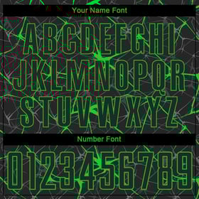 Uniform Soccer Black Neon Jersey Custom Green Sublimation