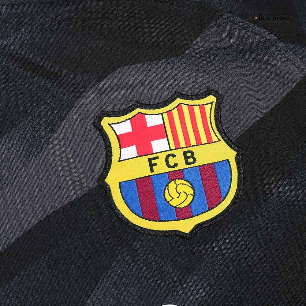 Barcelona Torwart Schwarzes Trikot 23/24