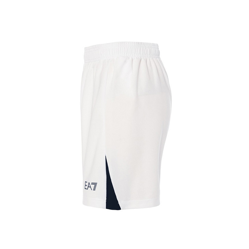 Men's Napoli 2024/25 Home Shorts - White/Navy Blue
