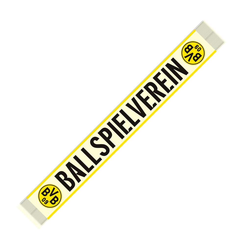 BVB Borussia Dortmund Ball Game Club Scarf