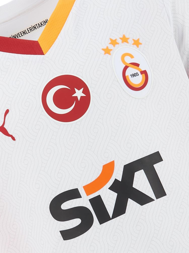 Kinder Galatasaray 2024/25 Auswärt Authentic Trikot