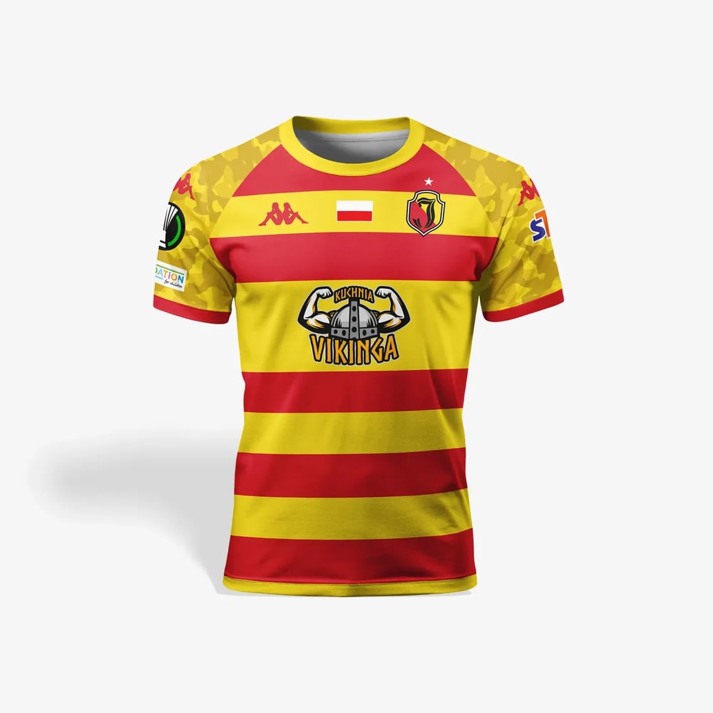 Herren Jagiellonia Białystok 2024/25 Drittes Authentisches UEFA Shirt