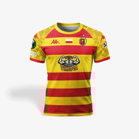 Herren Jagiellonia Białystok 2024/25 Drittes Authentisches UEFA Shirt