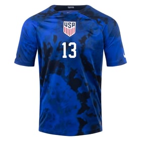 Jordan Morris #13 USMNT Auswärtstrikot Weltmeisterschaft 2022