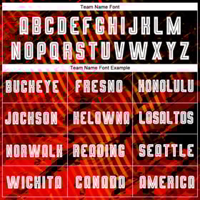 Jersey Red Custom Sublimation White-Black Soccer Uniform