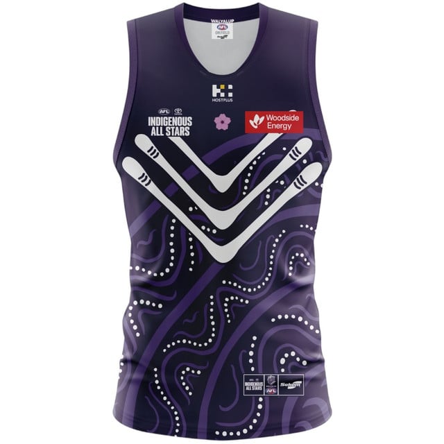 Kid's Fremantle Dockers 2025 Third Indigenous All Stars Guernsey