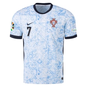 Cristiano Ronaldo #7 Portugal Spielerversion Auswärtstrikot EURO 2024
