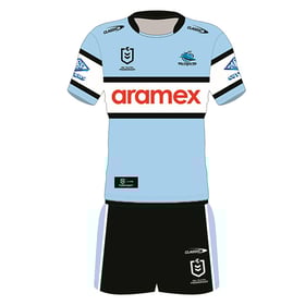 Kid's Cronulla-Sutherland Sharks 2024 Home Kit