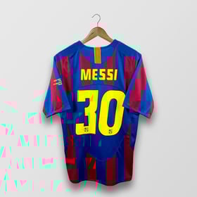 Kinder FC Barcelona 2005/06 Heimtrikot