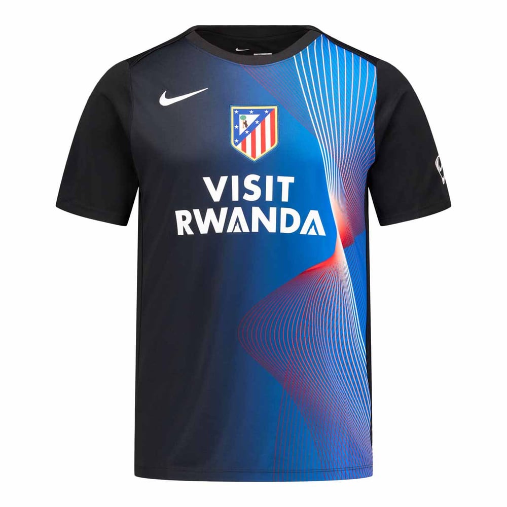 Dames Atletico Madrid 2025/26 derde UEFA warming-up shirt