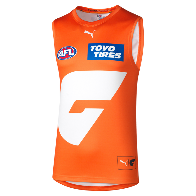 Men's GWS Giants 2024 Away Guernsey