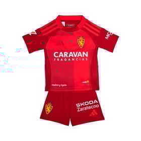 Kinder Real Zaragoza 2025/26 Auswärtssatz - Rot