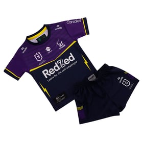 Kid's Melbourne Storm 2025 Home Kit