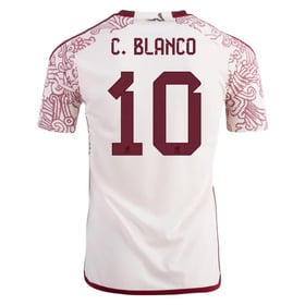 Cuauhtémoc Blanco #10 Mexiko Auswärtstrikot Weltmeisterschaft 2022