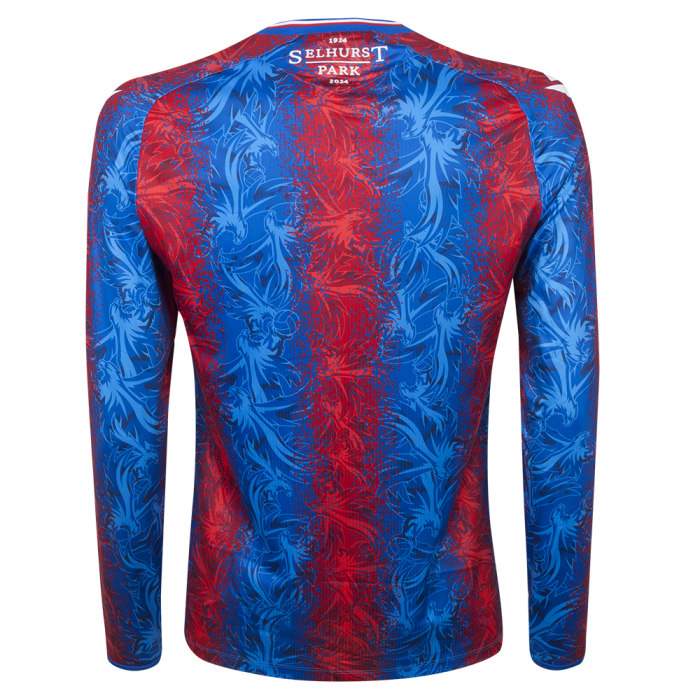 Herren Crystal Palace 2024/25 Heimtrikot Authentic Langarm