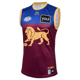 Men's Brisbane Lions 2025 Home Authentic Guernsey