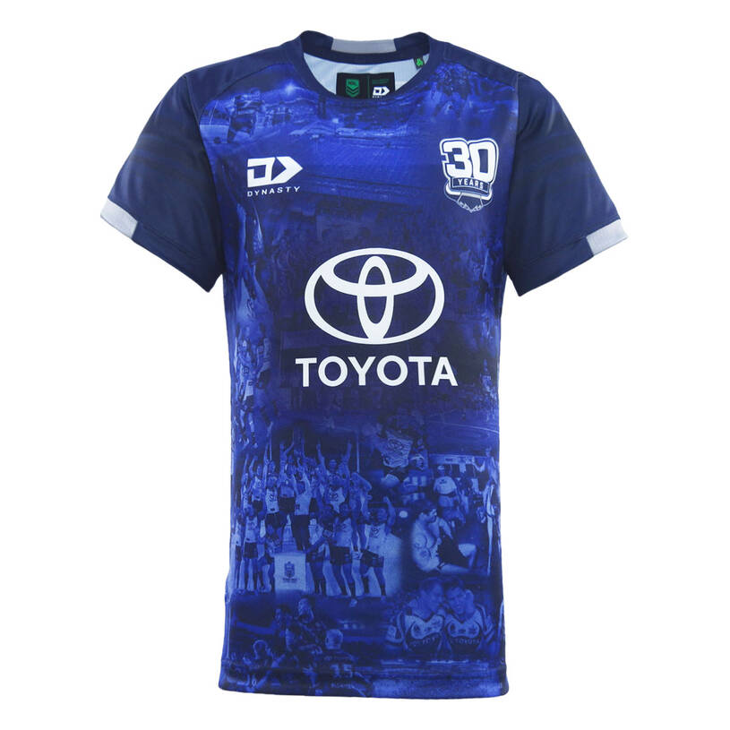 Kid's North Queensland Cowboys 2025 Third Warm Up Shirt