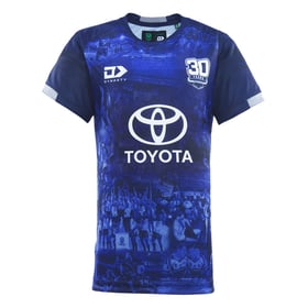 Kid's North Queensland Cowboys 2025 Third Warm Up Shirt