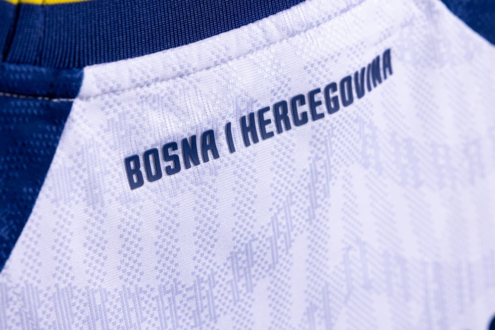 Camiseta Visitante Mundial Bosnia y Herzegovina 2026 Niño