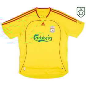 Men's Liverpool 2006/07 Away Retro Shirt Gerrard #8