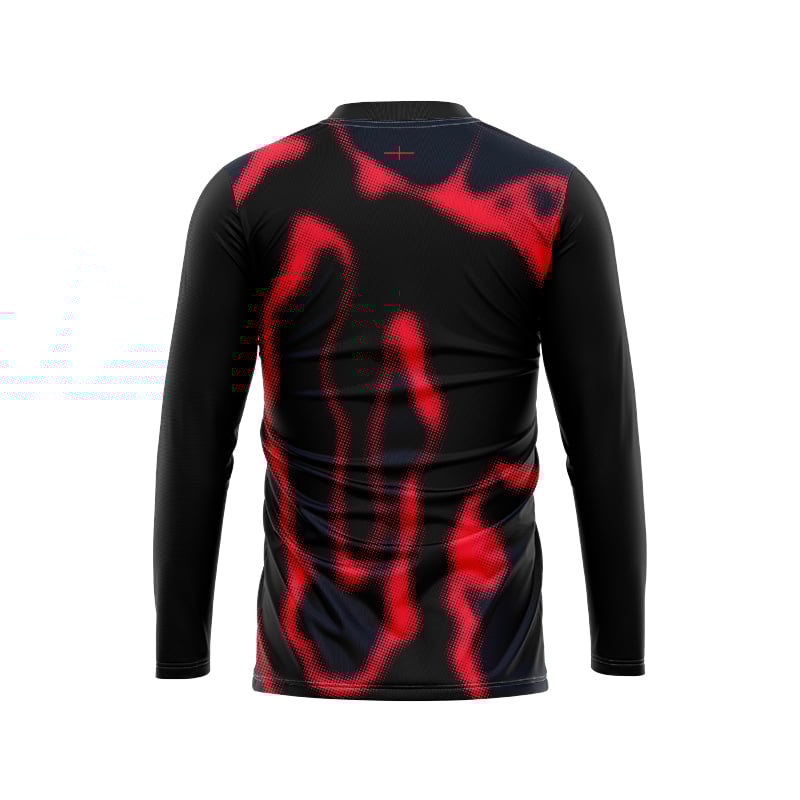 Men's England Rugby 2024/25 Third Warm Up Long Sleeve Shirt