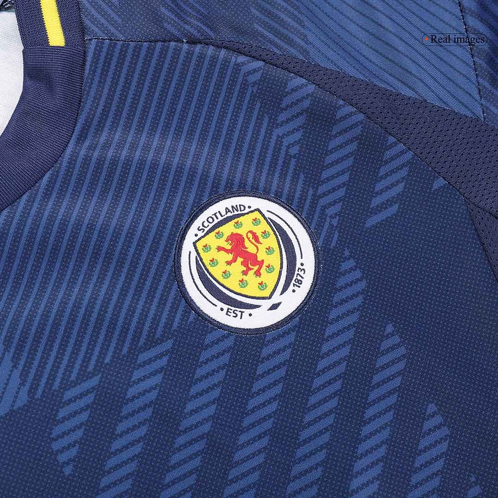 Kinder Schottland Heimtrikot+Kurze Hosen EURO 2024